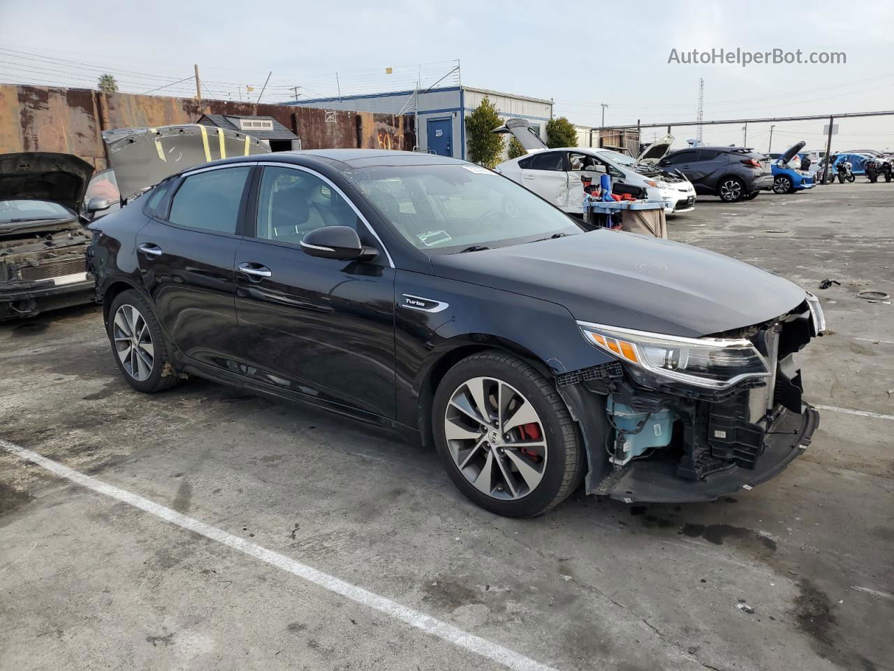 2016 Kia Optima Sx Black vin: 5XXGW4L27GG021499