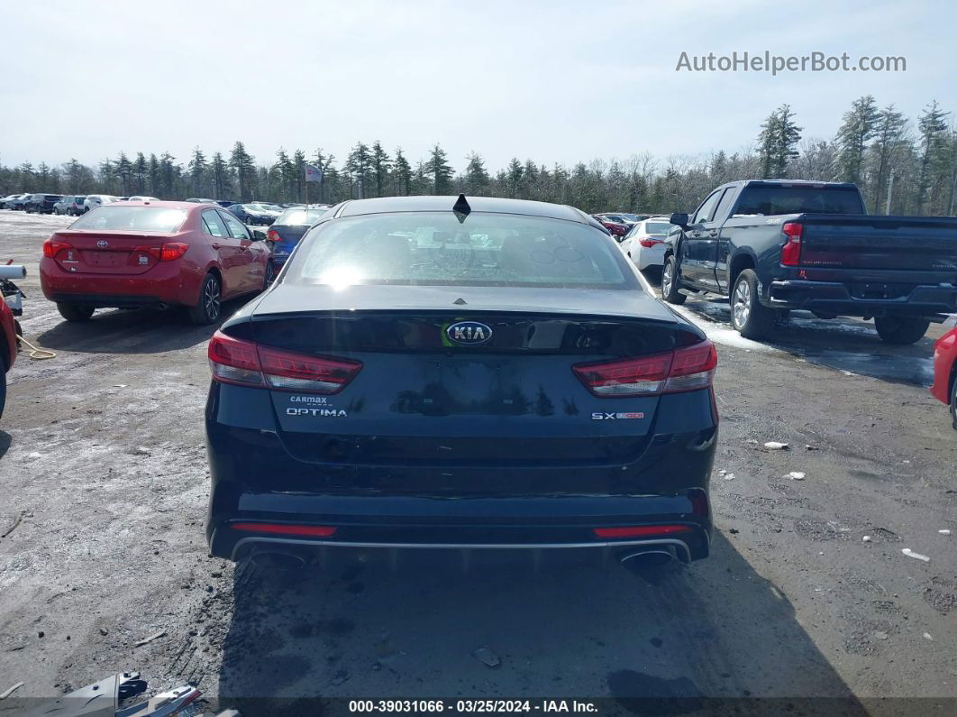 2017 Kia Optima Sx Turbo Black vin: 5XXGW4L28HG124254