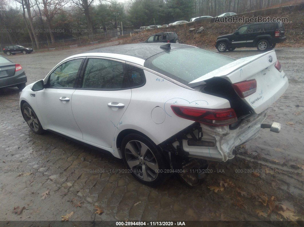 2016 Kia Optima Sx Turbo White vin: 5XXGW4L29GG012836