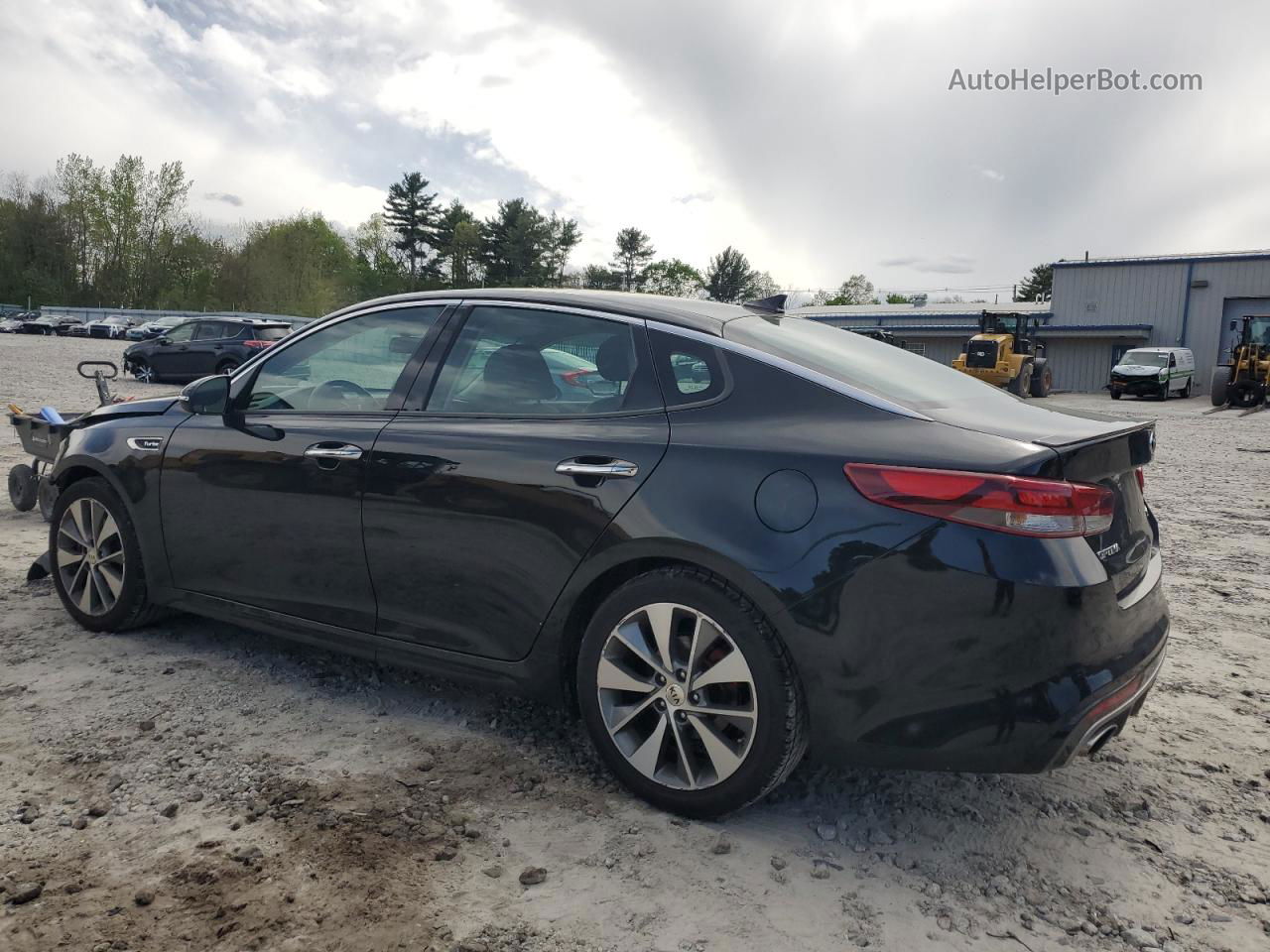 2017 Kia Optima Sx Black vin: 5XXGW4L29HG145615