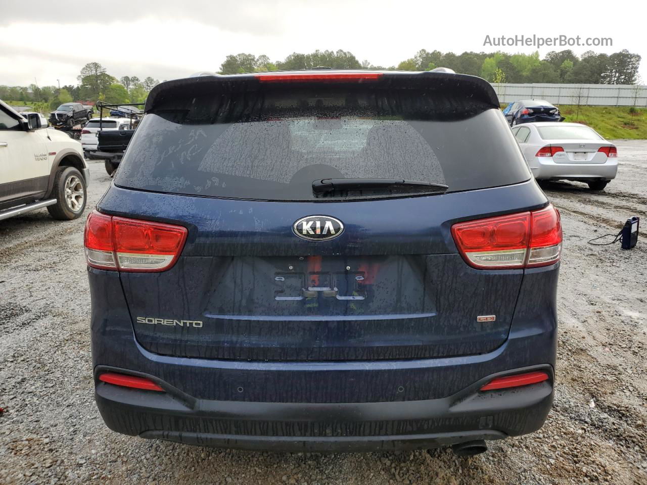 2017 Kia Sorento Lx Blue vin: 5XYPG4A30HG194657