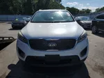 2017 Kia Sorento Lx White vin: 5XYPG4A30HG196862