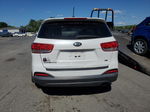 2017 Kia Sorento Lx White vin: 5XYPG4A30HG196862