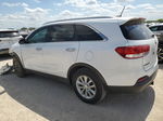 2017 Kia Sorento Lx White vin: 5XYPG4A30HG229942