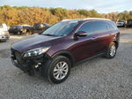 2017 Kia Sorento Lx Burgundy vin: 5XYPG4A30HG271298