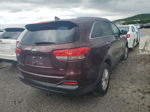 2017 Kia Sorento Lx Burgundy vin: 5XYPG4A30HG271317