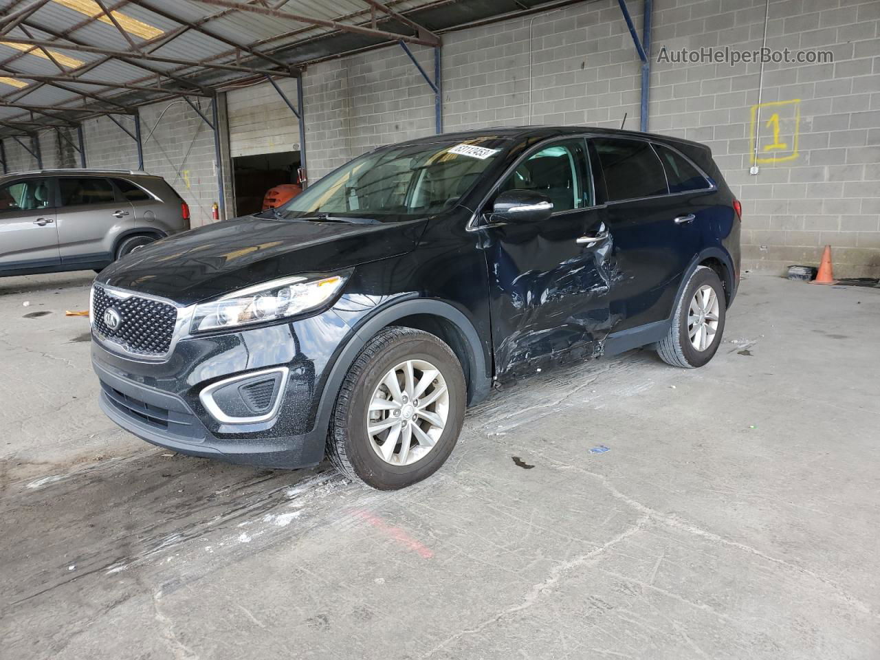 2017 Kia Sorento Lx Black vin: 5XYPG4A30HG275139