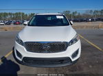 2017 Kia Sorento 2.4l Lx White vin: 5XYPG4A30HG303800