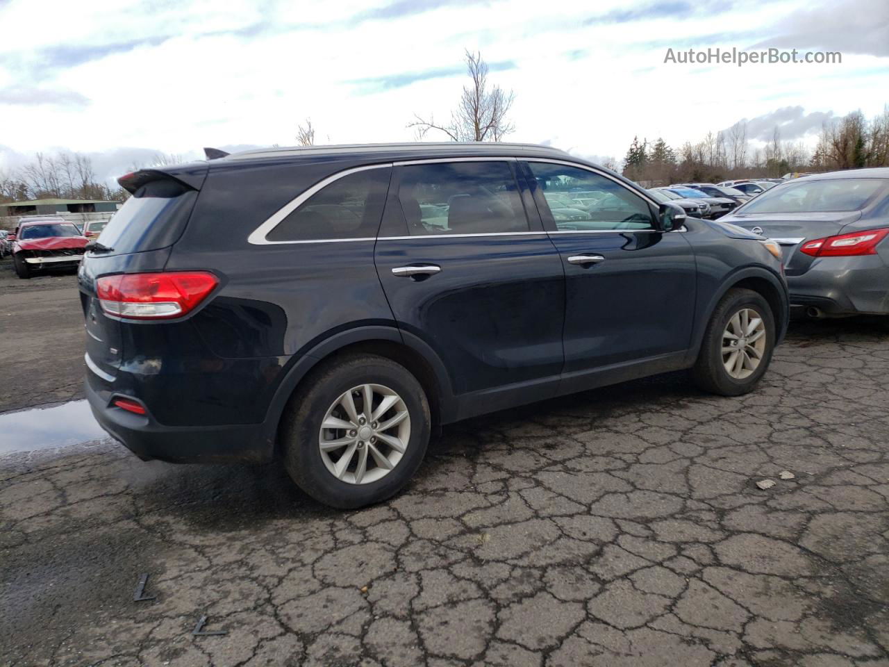 2017 Kia Sorento Lx Black vin: 5XYPG4A30HG304039