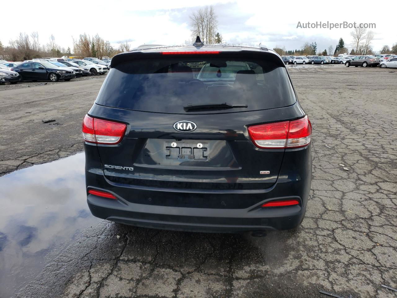 2017 Kia Sorento Lx Black vin: 5XYPG4A30HG304039