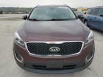 2017 Kia Sorento Lx Burgundy vin: 5XYPG4A30HG304137