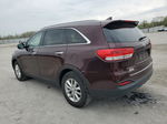 2017 Kia Sorento Lx Burgundy vin: 5XYPG4A30HG304137