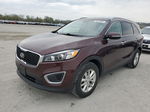 2017 Kia Sorento Lx Бордовый vin: 5XYPG4A30HG304137