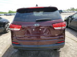 2017 Kia Sorento Lx Темно-бордовый vin: 5XYPG4A30HG334836