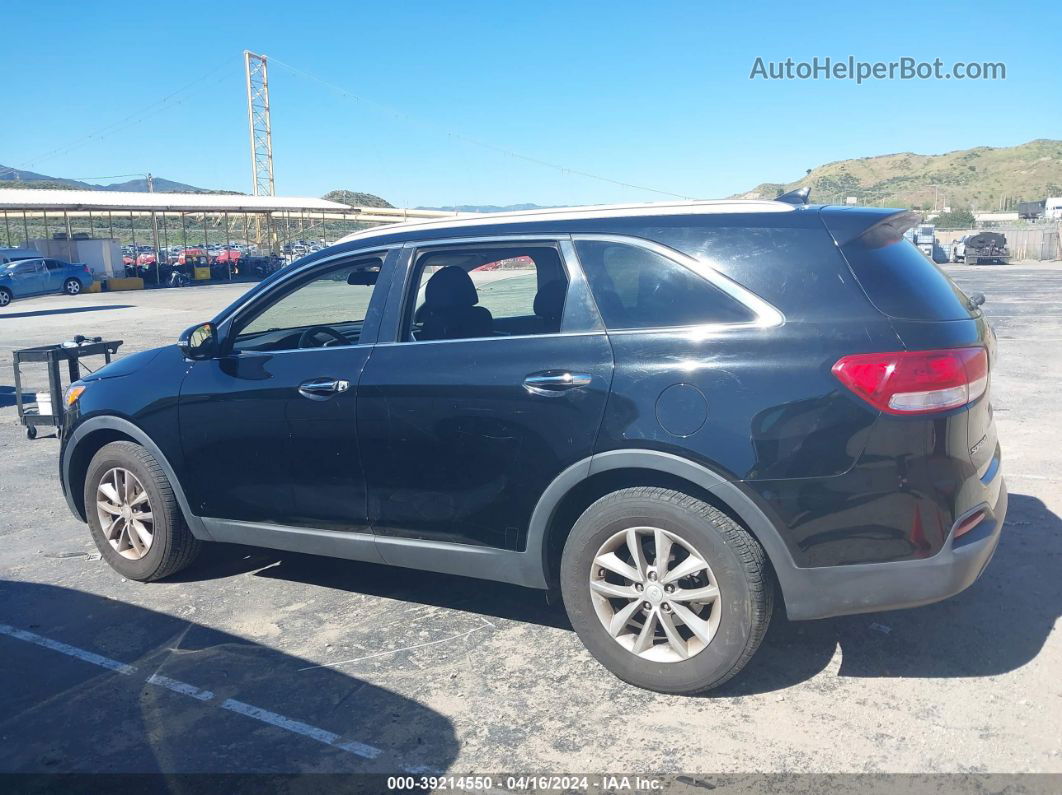 2018 Kia Sorento 2.4l Lx Black vin: 5XYPG4A30JG347480