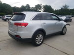 2018 Kia Sorento Lx Silver vin: 5XYPG4A30JG363212