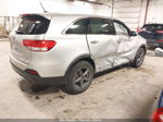 2018 Kia Sorento 2.4l L Silver vin: 5XYPG4A30JG373187