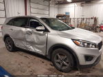 2018 Kia Sorento 2.4l L Silver vin: 5XYPG4A30JG373187