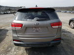 2018 Kia Sorento Lx Gray vin: 5XYPG4A30JG380530