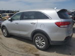 2018 Kia Sorento Lx Silver vin: 5XYPG4A30JG409220