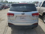 2018 Kia Sorento Lx Silver vin: 5XYPG4A30JG409220