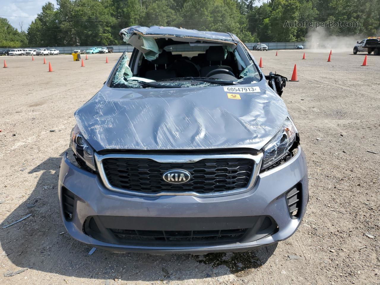 2020 Kia Sorento L Silver vin: 5XYPG4A30LG646549