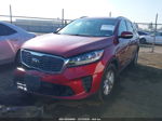 2020 Kia Sorento 2.4l Lx Red vin: 5XYPG4A30LG682953