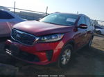 2020 Kia Sorento 2.4l Lx Red vin: 5XYPG4A30LG682953