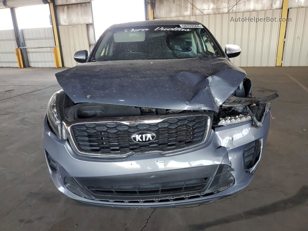 2020 Kia Sorento L Gray vin: 5XYPG4A30LG696710