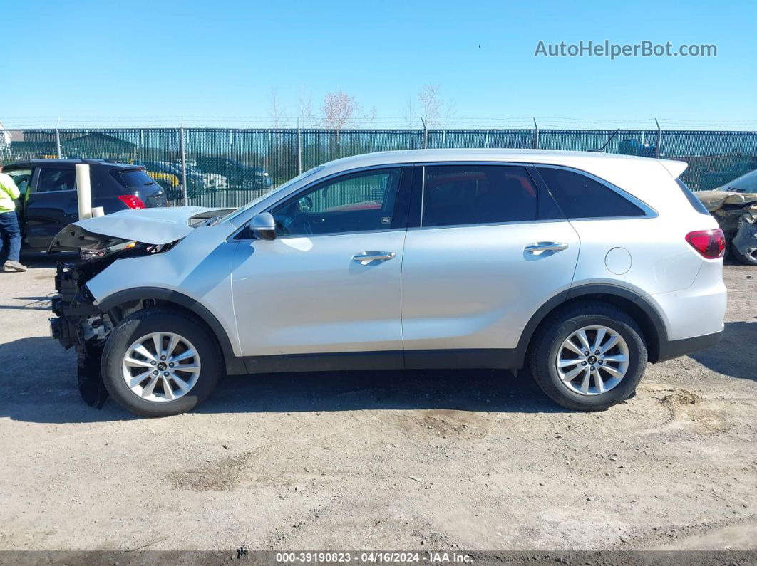 2020 Kia Sorento 2.4l Lx Silver vin: 5XYPG4A30LG711075