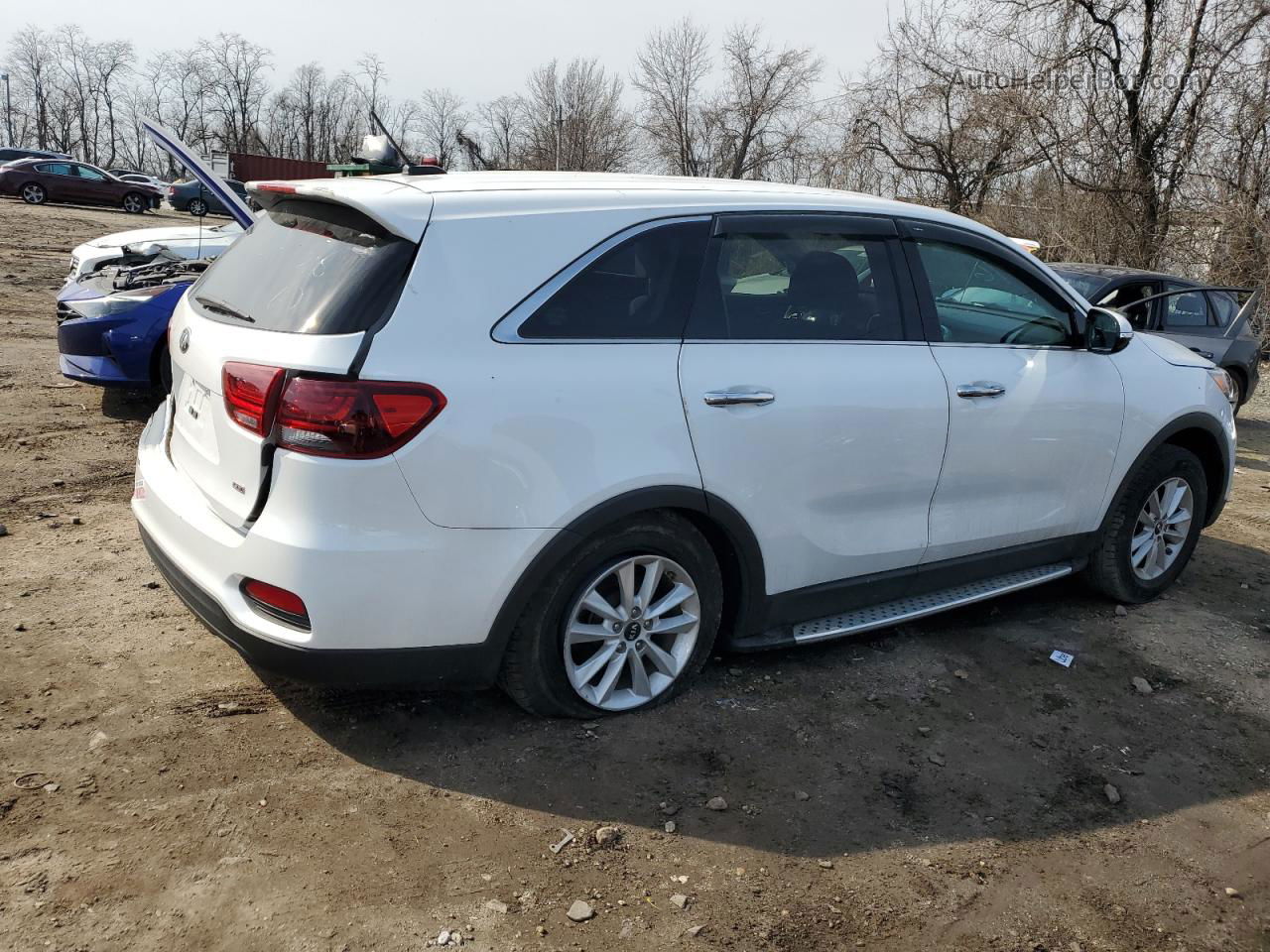 2020 Kia Sorento L White vin: 5XYPG4A30LG712355