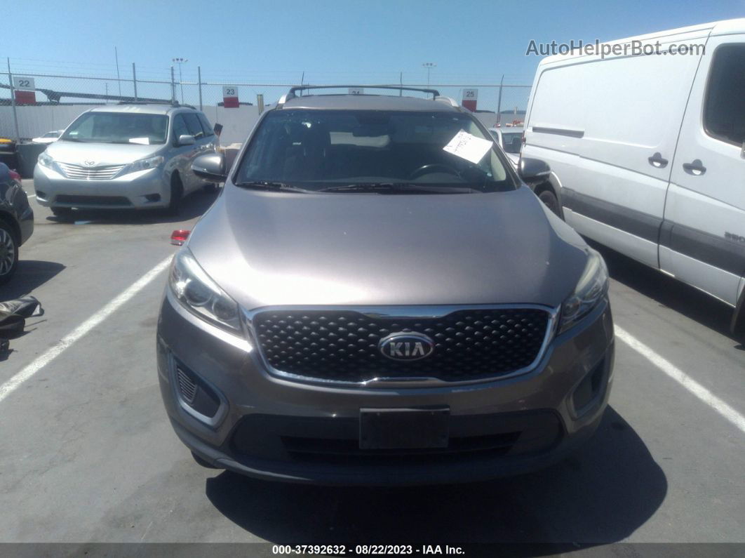 2017 Kia Sorento Lx Gray vin: 5XYPG4A31HG193193