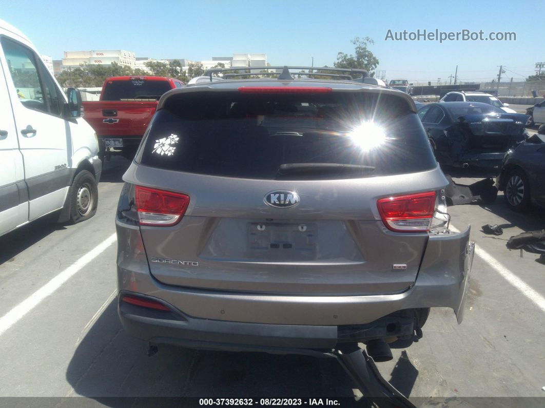 2017 Kia Sorento Lx Gray vin: 5XYPG4A31HG193193