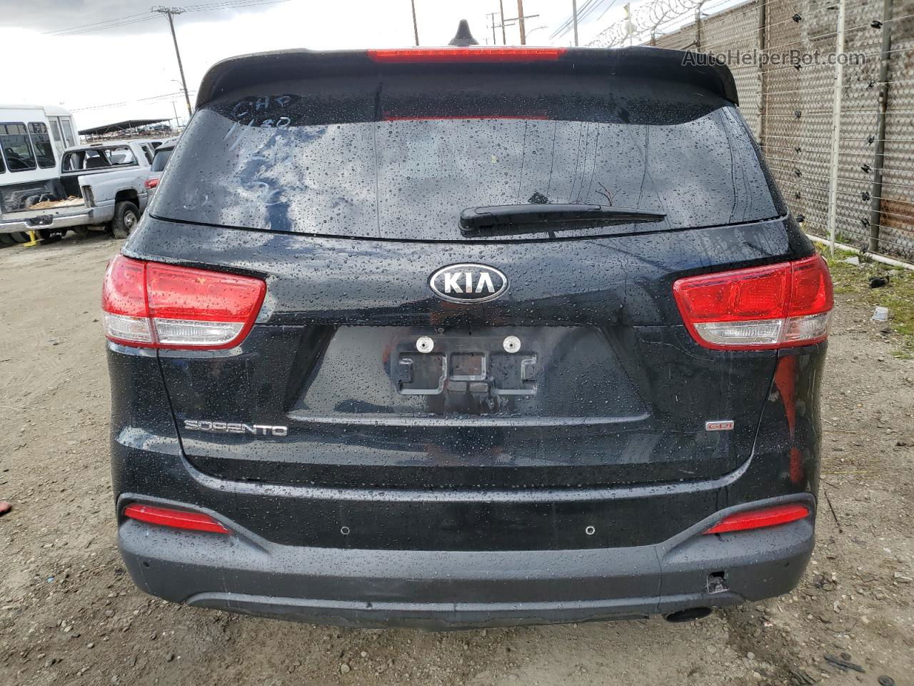 2017 Kia Sorento Lx Black vin: 5XYPG4A31HG199575