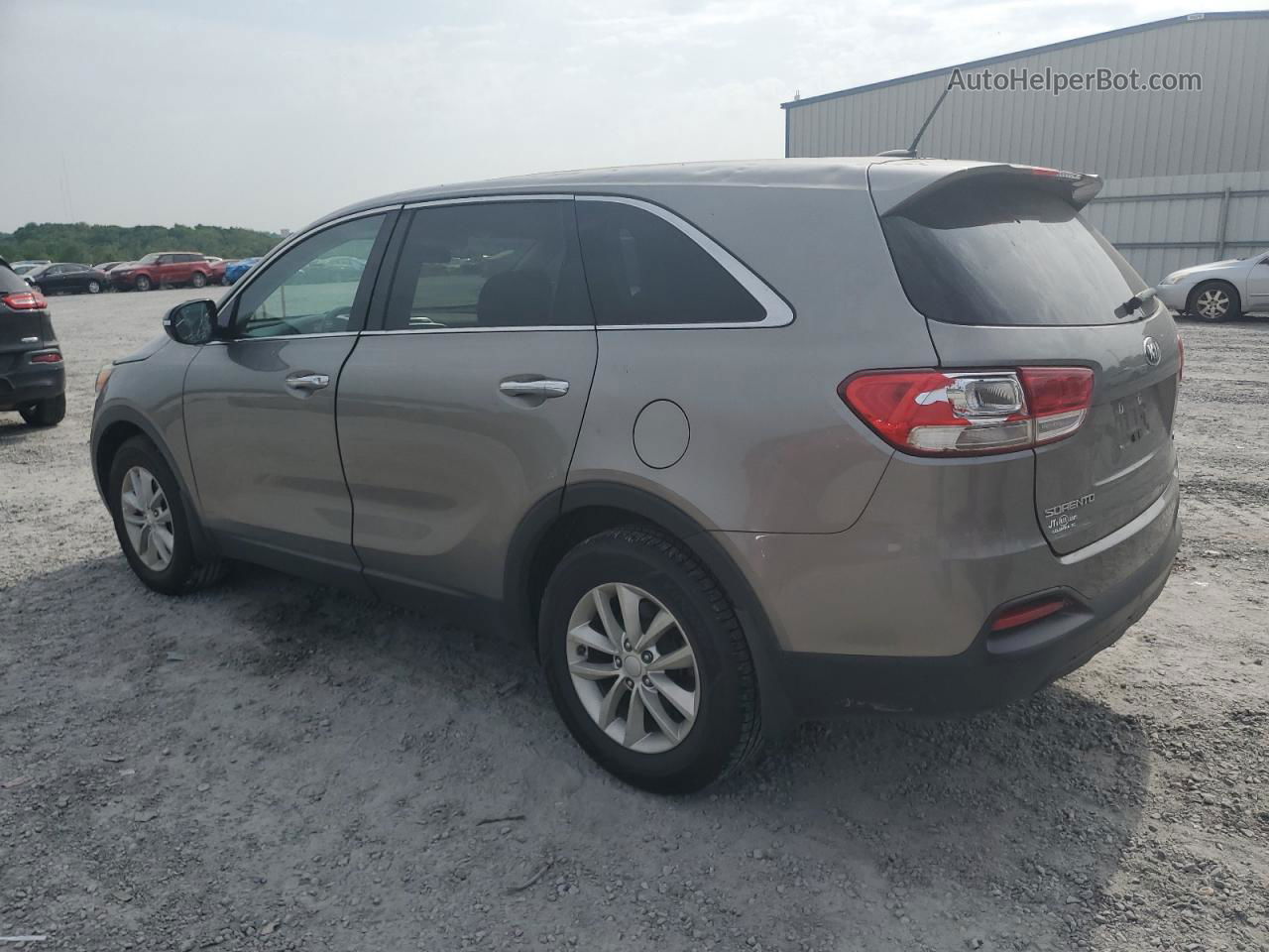 2017 Kia Sorento Lx Серый vin: 5XYPG4A31HG226208