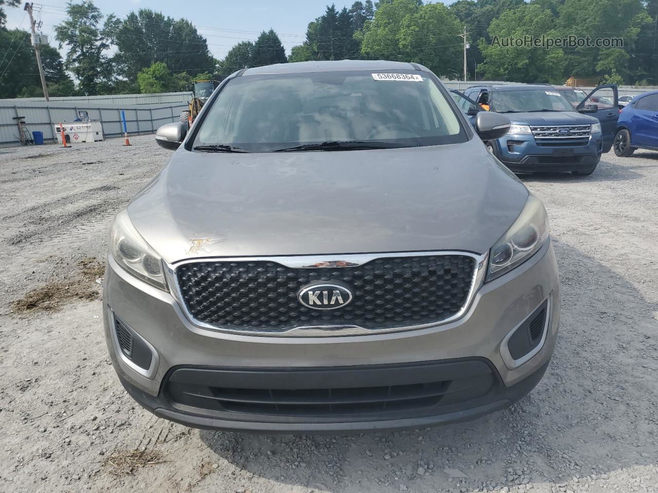 2017 Kia Sorento Lx Gray vin: 5XYPG4A31HG226208