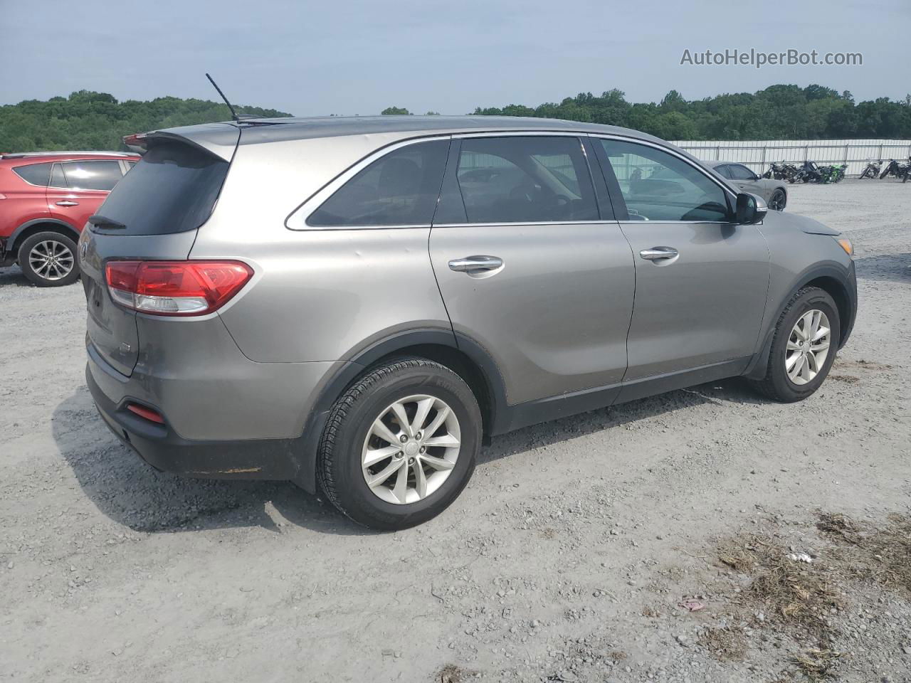 2017 Kia Sorento Lx Gray vin: 5XYPG4A31HG226208