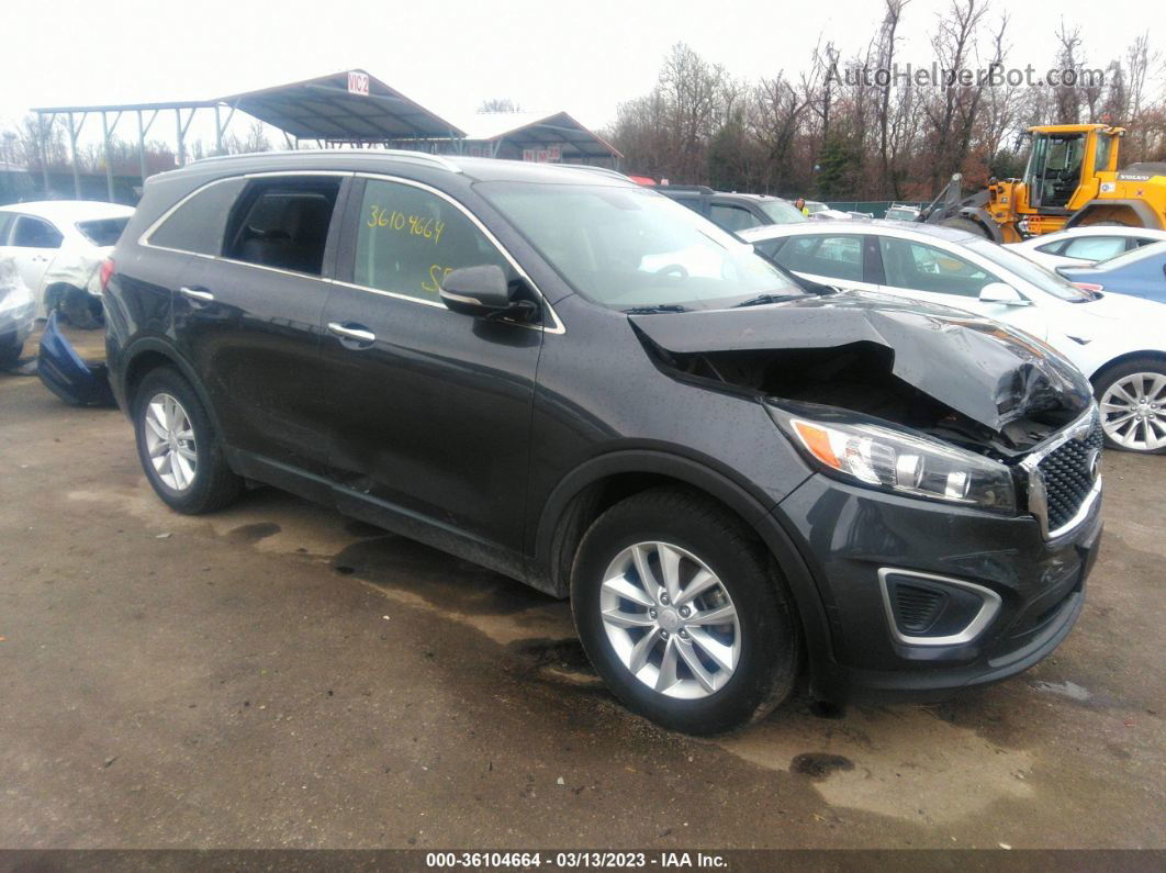 2017 Kia Sorento 2.4l Lx Gray vin: 5XYPG4A31HG245034