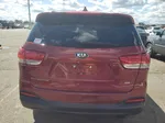 2017 Kia Sorento Lx Red vin: 5XYPG4A31HG290085