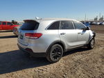 2018 Kia Sorento Lx Silver vin: 5XYPG4A31JG347133