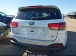 2018 Kia Sorento 2.4l Lx White vin: 5XYPG4A31JG347312