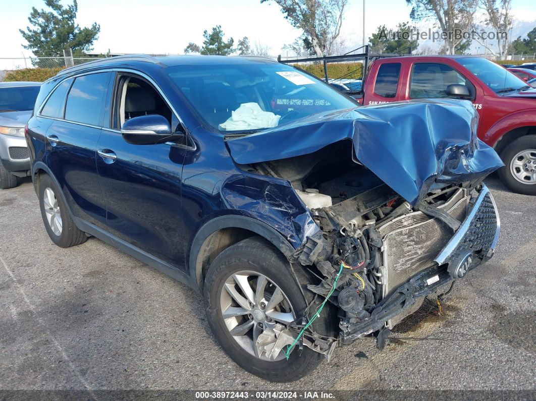 2018 Kia Sorento 2.4l Lx Blue vin: 5XYPG4A31JG358522