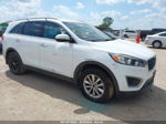 2018 Kia Sorento 2.4l Lx Белый vin: 5XYPG4A31JG366748