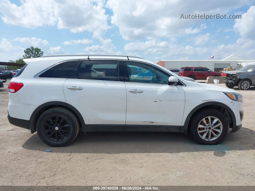 2018 Kia Sorento 2.4l Lx Белый vin: 5XYPG4A31JG366748