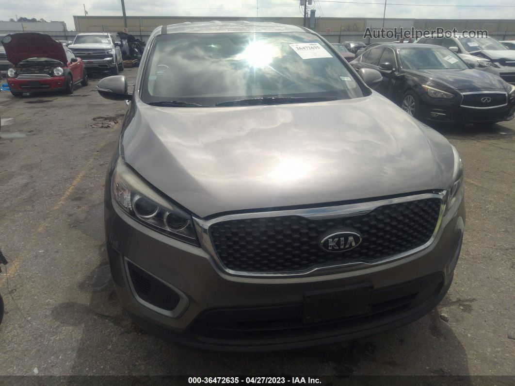 2018 Kia Sorento L Gray vin: 5XYPG4A31JG379984