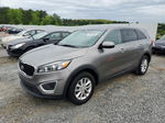 2018 Kia Sorento Lx Gray vin: 5XYPG4A31JG424745