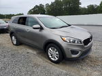 2018 Kia Sorento Lx Gray vin: 5XYPG4A31JG424745