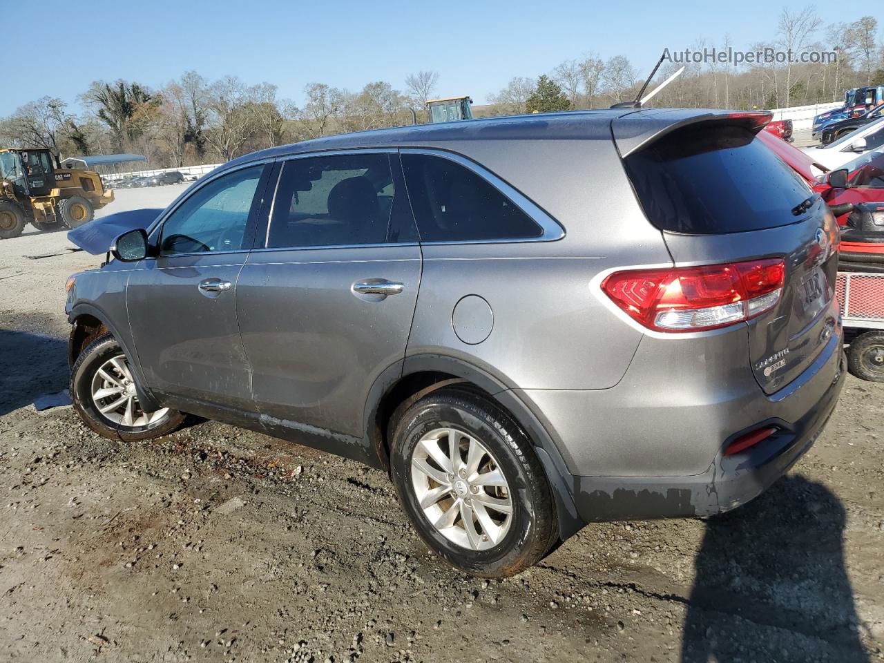 2018 Kia Sorento Lx Charcoal vin: 5XYPG4A31JG431100