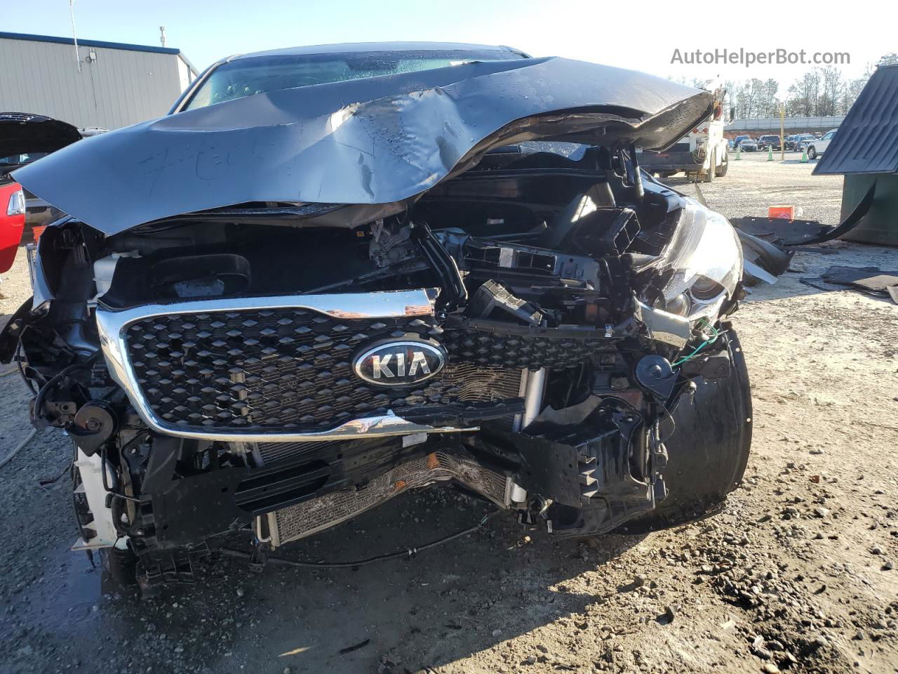 2018 Kia Sorento Lx Charcoal vin: 5XYPG4A31JG431100