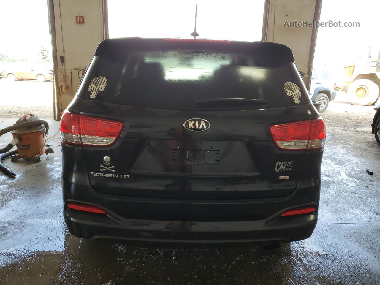 2018 Kia Sorento Lx Black vin: 5XYPG4A31JG431484